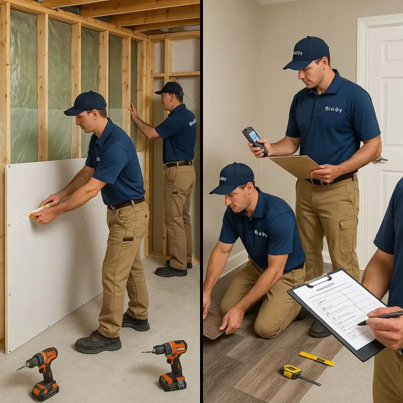 Repairs and Reconstruction process in Minkler, CA